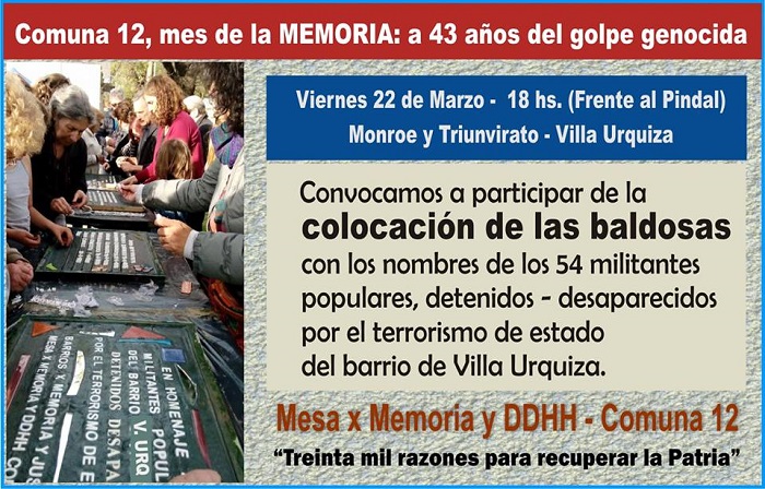 memoria comuna 12