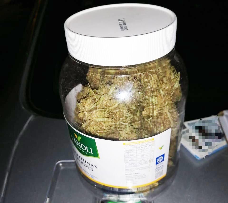 marihuana detenida