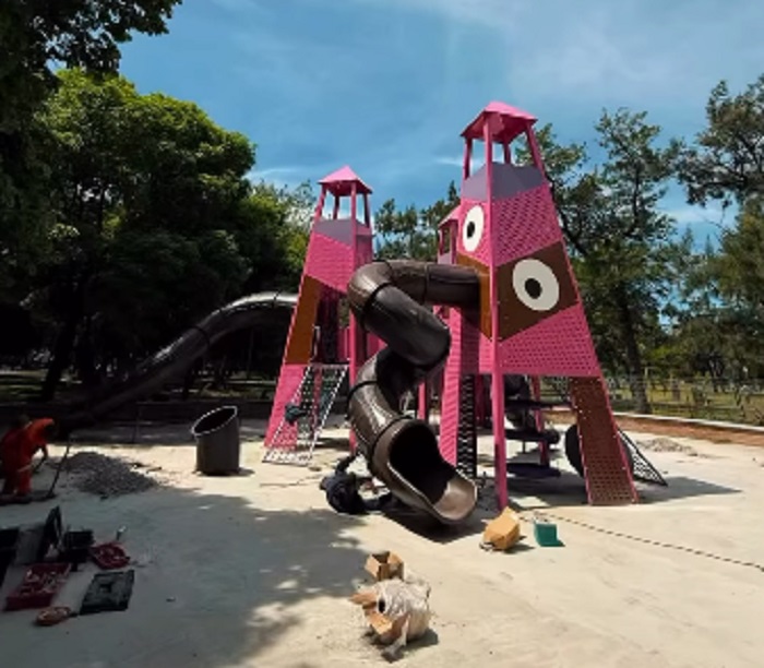 Patio Parque La Comuna 12, próxima a instalar un nuevo patio de juegos en el Parque ...