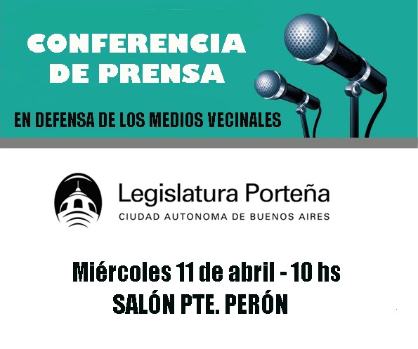 cenferencia de prensa