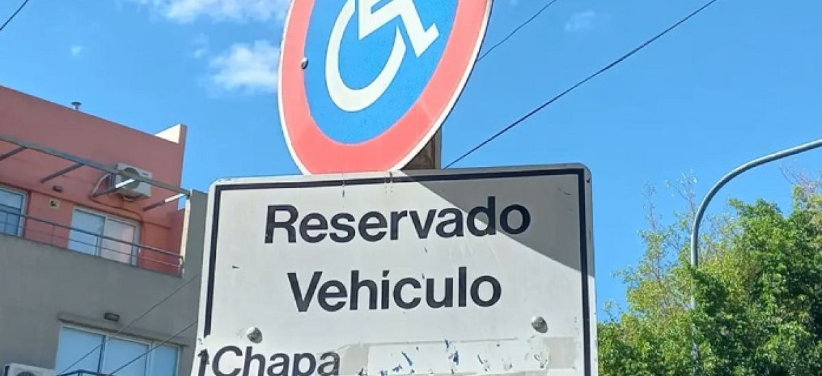carteles discapacitados