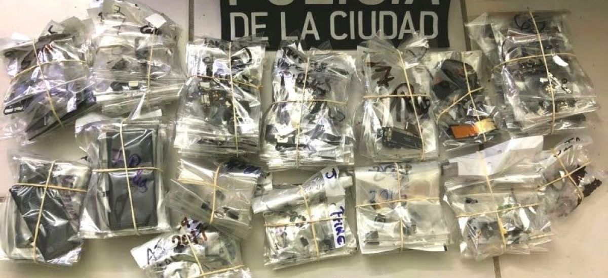 celulares incautados