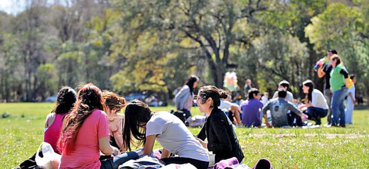 dia de la primavera parque saavedra
