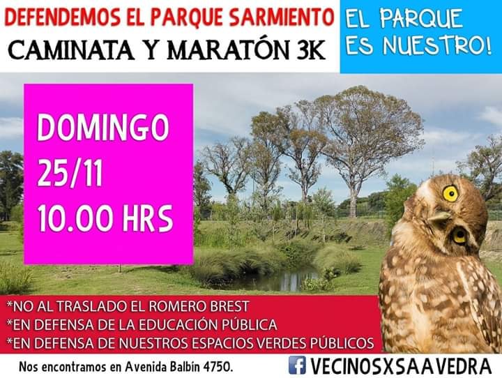 maratón parque sarmiento