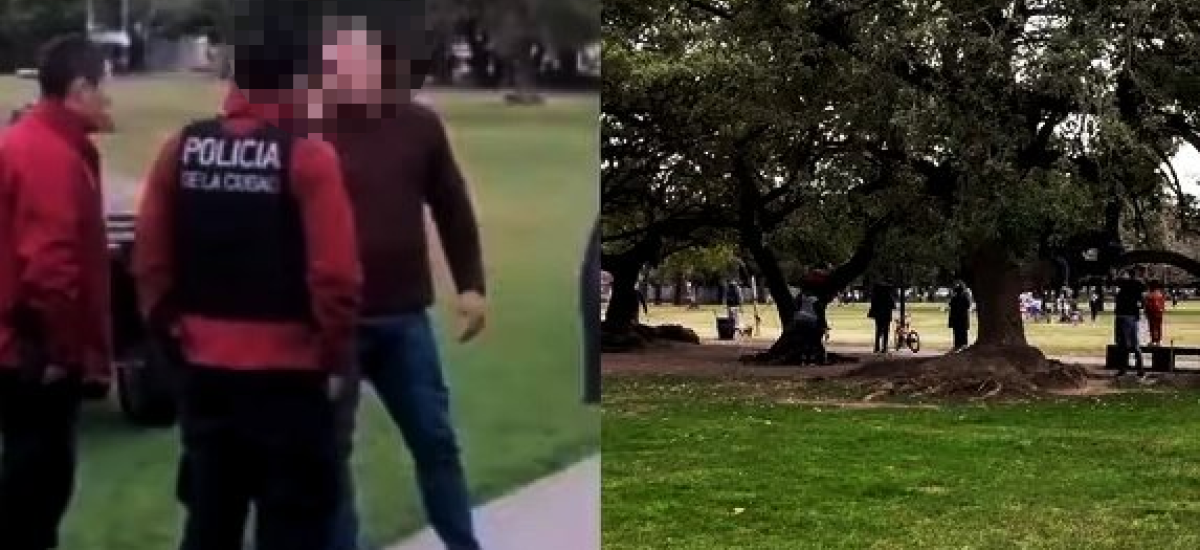 perro muerto parque saavedra