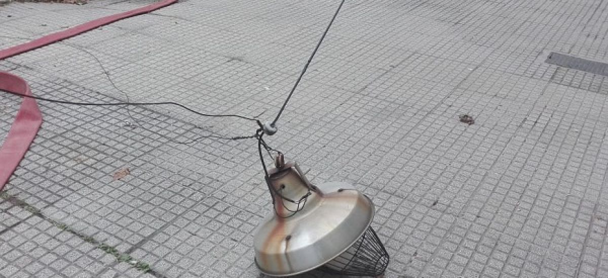 lampara caida saavedra