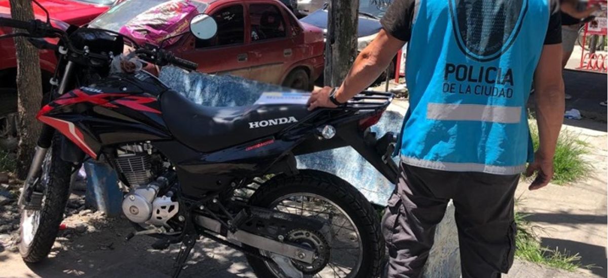 moto robada villa pueyrredón